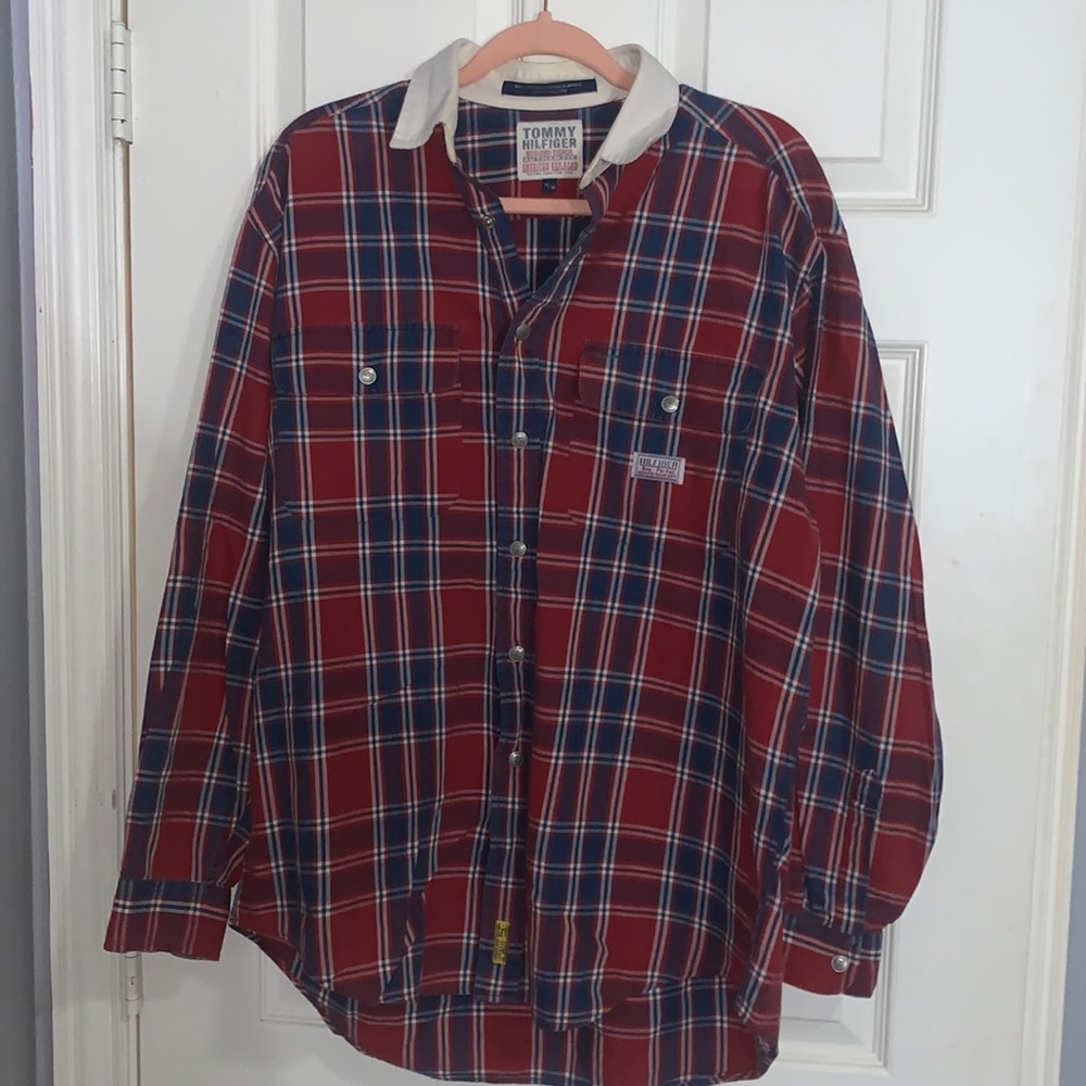 vintage Tommy Hilfiger flannel